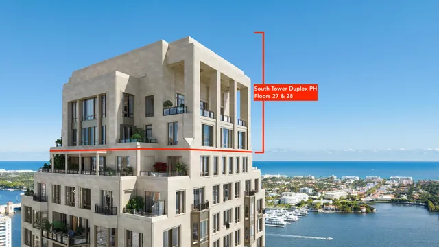 7-bedroom home at 1355 S Flagler Drive #South Tower Duplex Ph, West Palm Beach