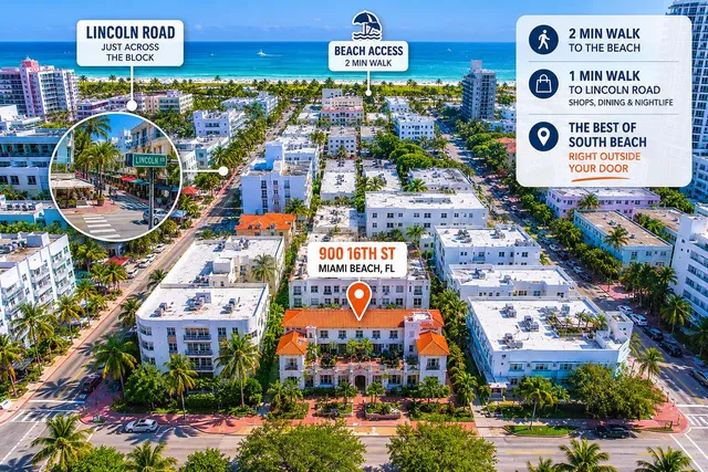 2-bedroom home at 900 16th Street #102, Miami Beach