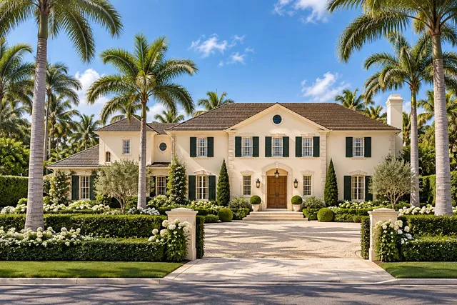 5-bedroom home at 202 Coral Lane, Palm Beach