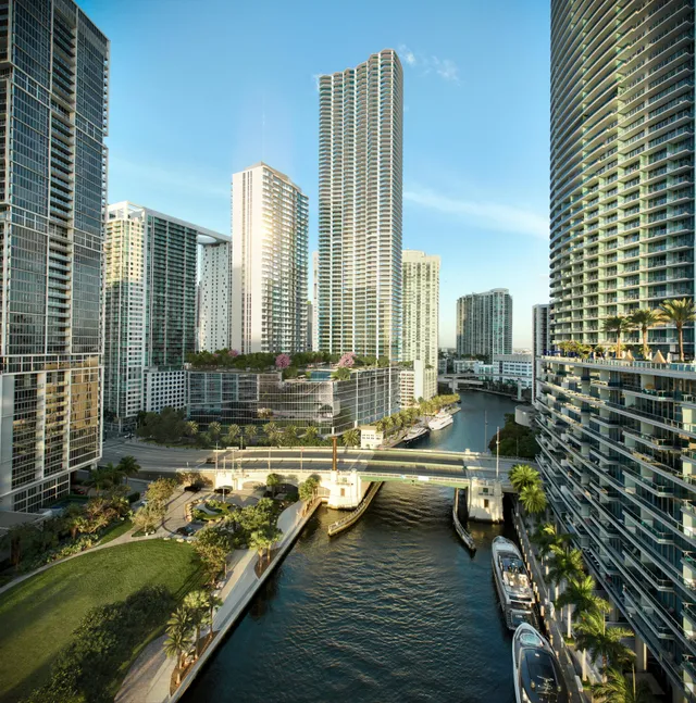 1-bedroom rental at 77 SE 5th Street #614, Miami