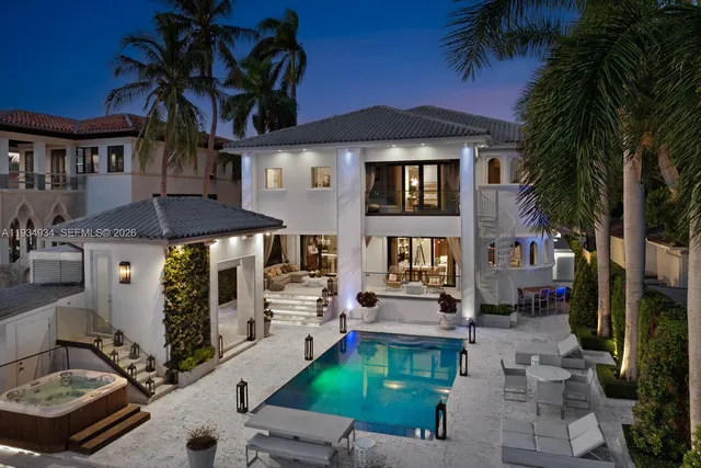 6-bedroom home at 176 S Hibiscus Drive, Miami Beach