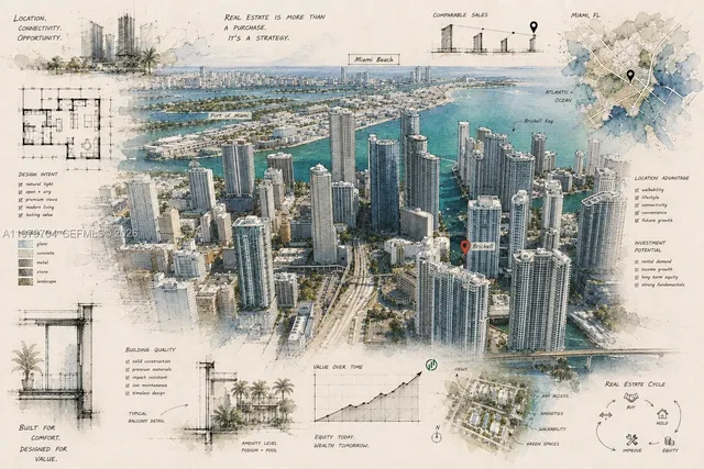 3-bedroom home at 31 SE 5th Street #4112, Miami