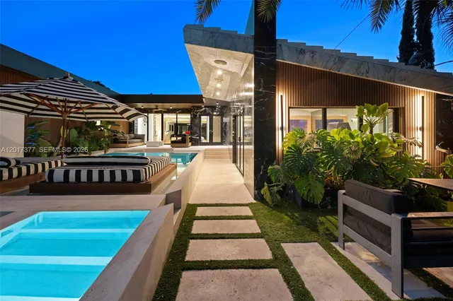 5-bedroom home at 5750 La Gorce Drive, Miami Beach
