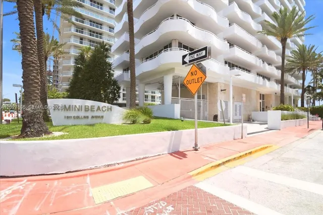 2-bedroom home at 8911 Collins Avenue #601, Surfside