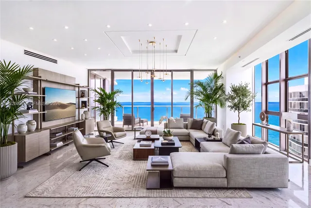 3-bedroom home at 9701 Collins Avenue #2001S, Bal Harbour