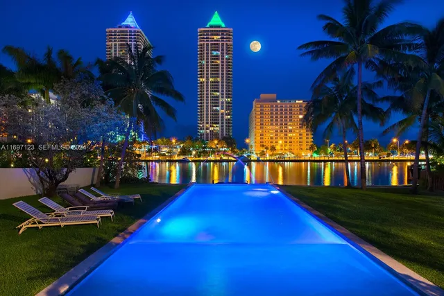 12-bedroom rental at 4745 Pine Tree Drive, Miami Beach