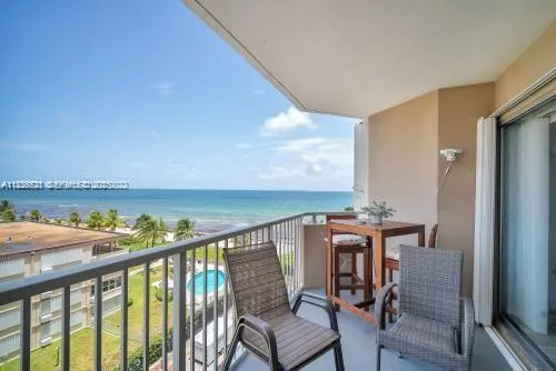 1-bedroom rental at 1950 S Ocean Drive #6K, Hallandale Beach
