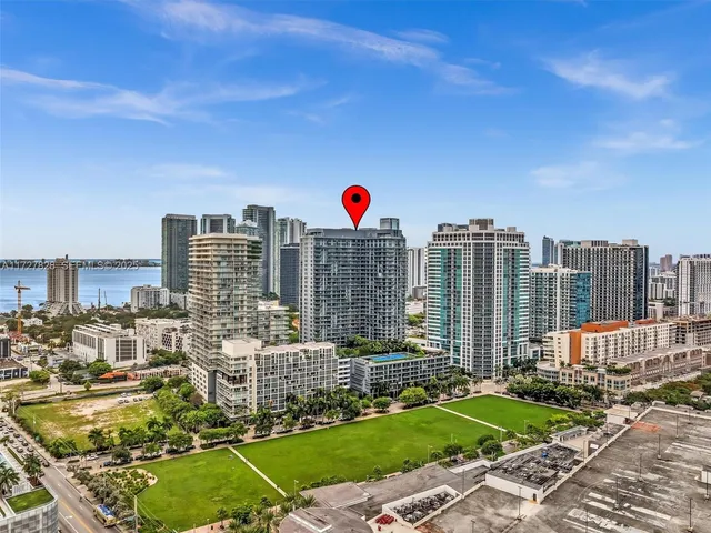 1-bedroom rental at 121 NE 34th Street #1005, Miami