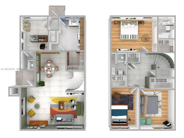 4-bedroom rental at 1601 Jefferson Avenue #TH, Miami Beach
