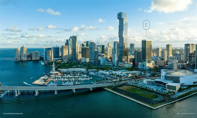 3-bedroom rental at 398 NE 5th Street #1417, Miami