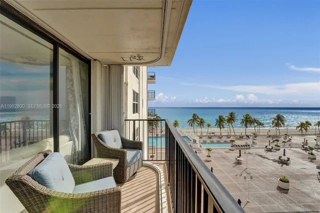 2-bedroom rental at 2201 S Ocean Drive #608, Hollywood