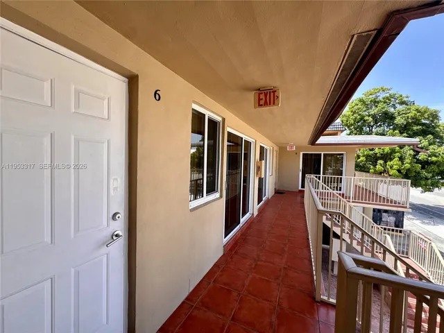 1-bedroom rental at 1595 NE 125th Street #6, North Miami