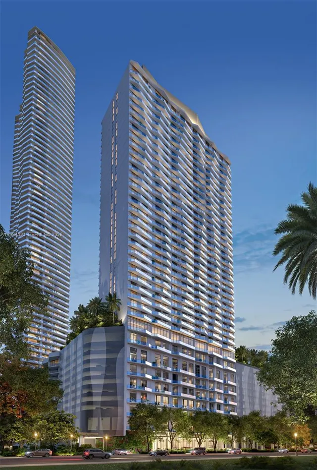 1-bedroom rental at 77 SE 5th Street #1611, Miami