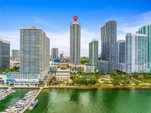 2-bedroom rental at 1750 N Bayshore Drive #2401, Miami