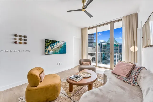 2-bedroom rental at 2678 Tigertail Avenue #1505, Miami