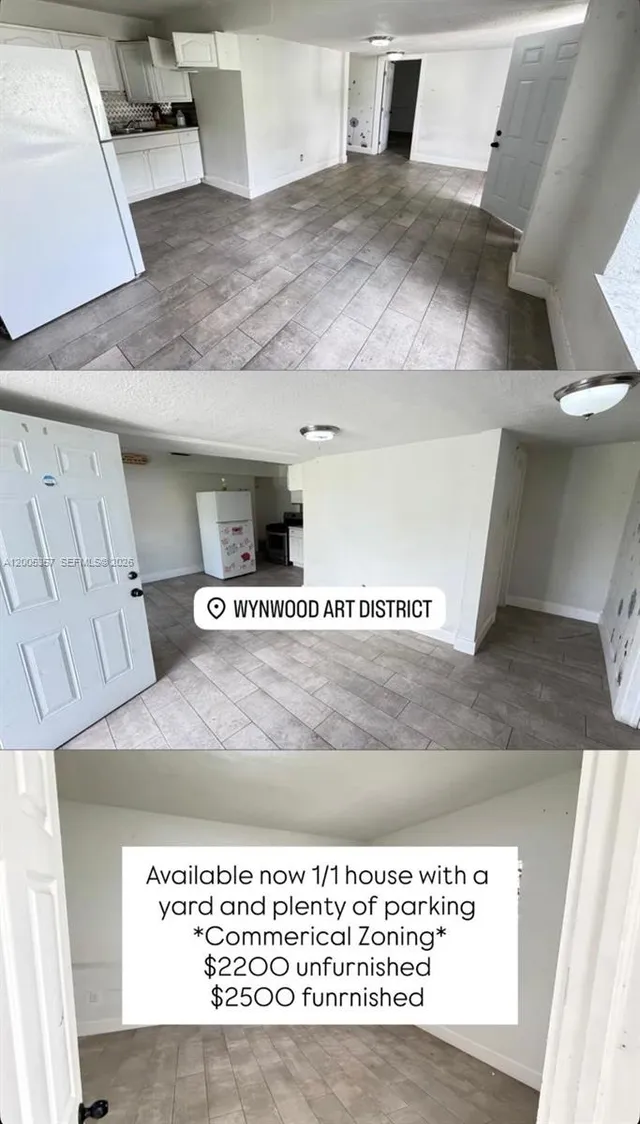 1-bedroom rental at 301 NW 37th Street #A, Miami