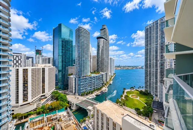 2-bedroom rental at 77 SE 5 Street #2603, Miami