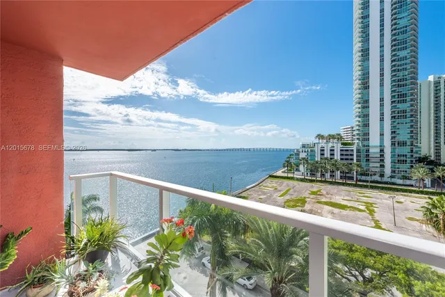 2-bedroom rental at 1155 Brickell Bay Drive #609, Miami