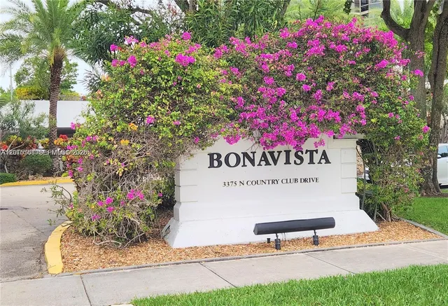 1-bedroom rental at 3375 N Country Club Drive #203, Aventura