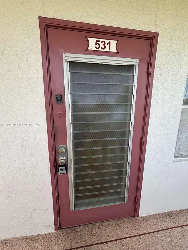2-bedroom rental at 531 Fanshaw M 531 #531, Boca Raton