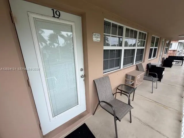 1-bedroom rental at 500 Layne Boulevard #19, Hallandale Beach