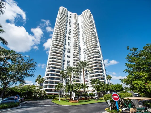 2-bedroom rental at 3500 Mystic Pointe Drive #2306, Aventura