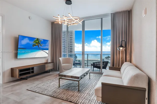 2-bedroom rental at 17550 Collins Avenue #702, Sunny Isles Beach