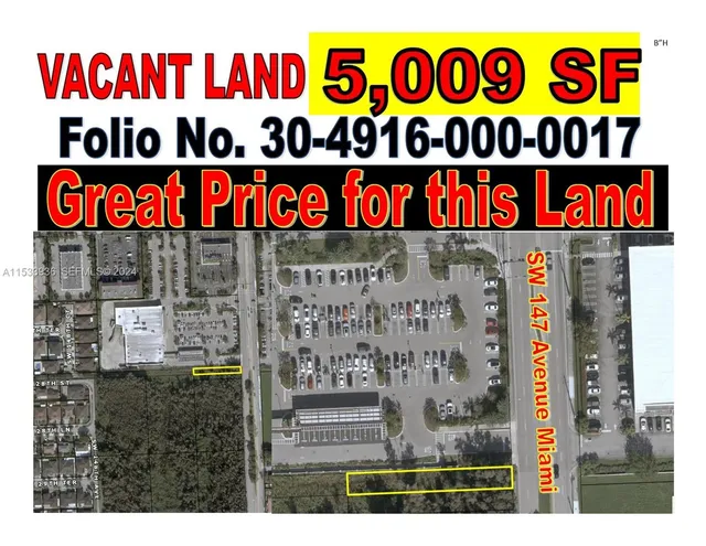Land at SW 147 Avenue, Miami