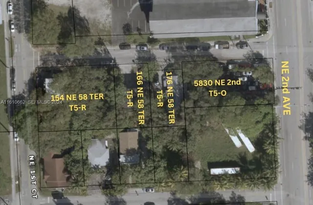 Land at 5830 NE 2nd Avenue, Miami