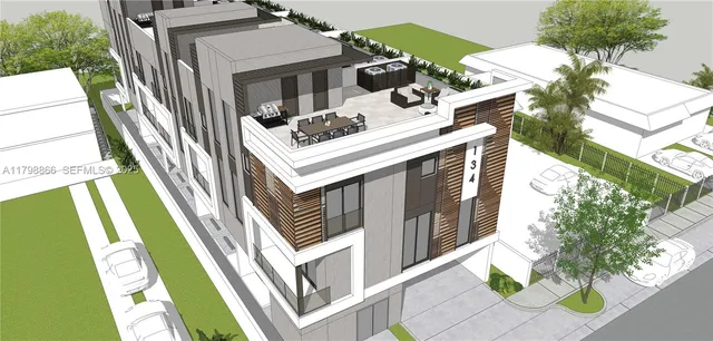 Land at 134 NW 32nd Street, Miami