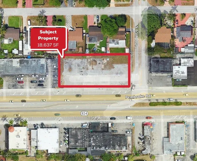 Land at 6501 Pembroke Road, Hollywood