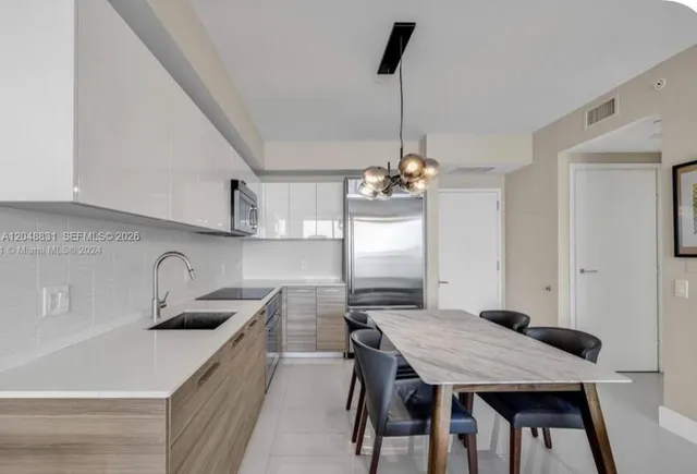 1-bedroom rental at 1300 Brickell Bay Drive #2208, Miami