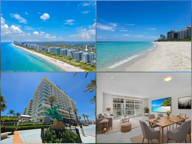 2-bedroom home at 9499 Collins Avenue #1009, Surfside