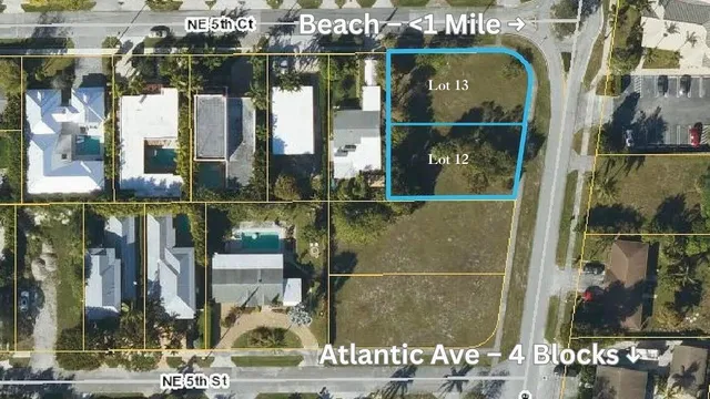 Land at 514 (lot 13) NE 3rd Avenue, Delray Beach
