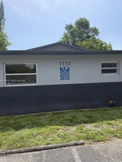 1-bedroom rental at 1112 NW 5th Avenue #3, Fort Lauderdale