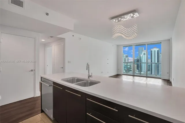 1-bedroom home at 55 SE 6th Street #3604, Miami