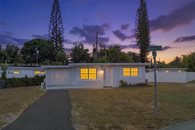 3-bedroom home at 6103 Monroe Street, Hollywood