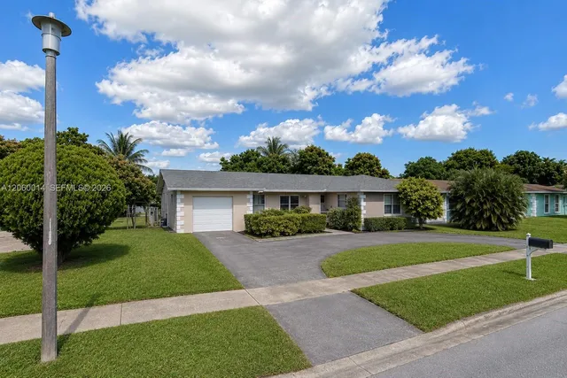 4-bedroom home at 6221 SW 4th Street, Margate