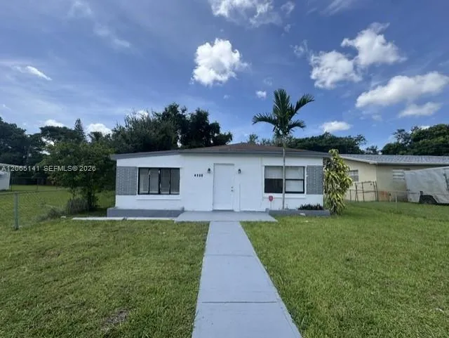 4-bedroom home at 4130 SW 25th Street, West Park