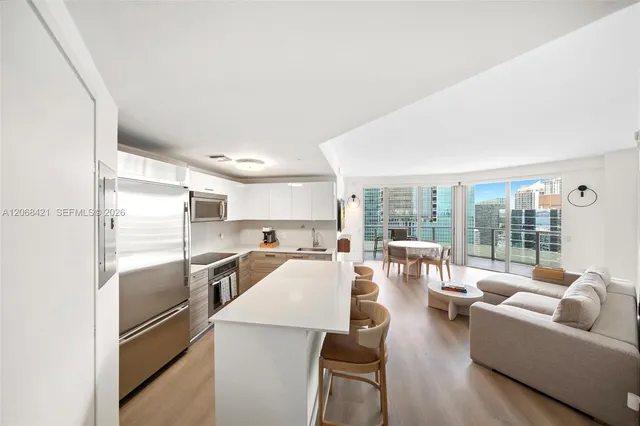2-bedroom rental at 1300 Brickell Bay Drive #3501, Miami
