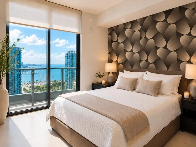 1-bedroom rental at 121 NE 5th Street #3713, Miami