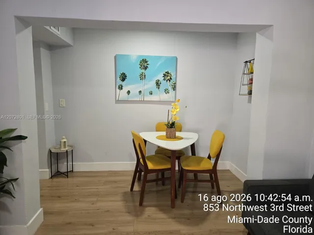 2-bedroom rental at 845 NW 3rd Street #B, Miami