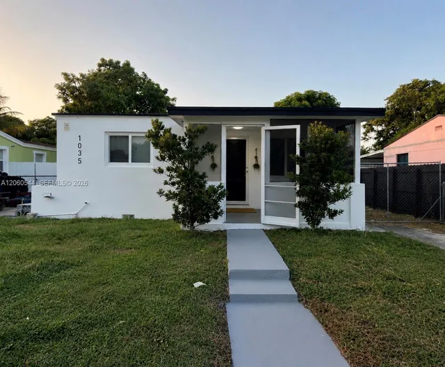 2-bedroom home at 1035 Atlantic Avenue, Opa-Locka