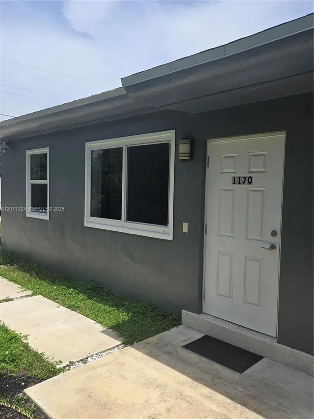 2-bedroom rental at 1170 NE 111th Street #1170, Miami