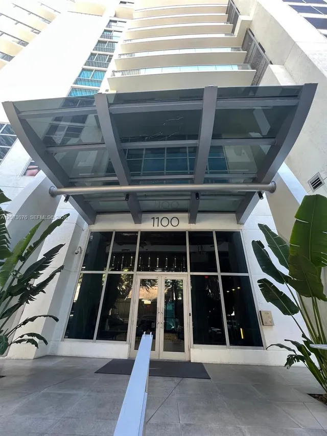 1-bedroom rental at 1100 S Miami Avenue #3509, Miami