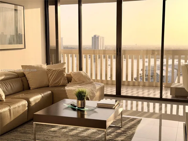 2-bedroom rental at 1000 W Island Boulevard #1911, Aventura