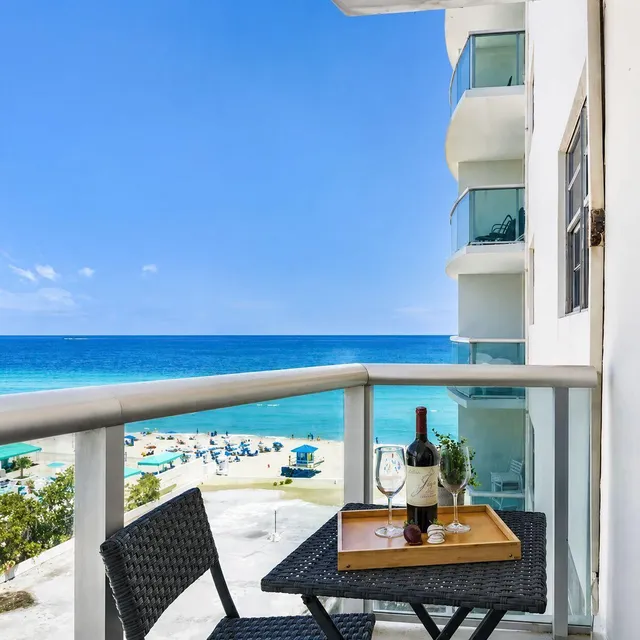 1-bedroom home at 3801 S Ocean Drive #8b, Hollywood