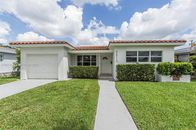 4-bedroom home at 3513 Polk Street, Hollywood