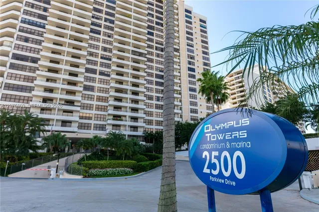 2-bedroom home at 2500 Parkview Drive #2317, Hallandale Beach