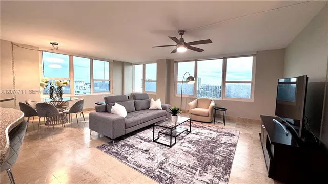 2-bedroom rental at 3505 S Ocean Drive #1101, Hollywood